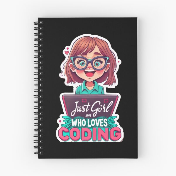 Item preview, Just a girl who loves coding designed and sold by asbno19.