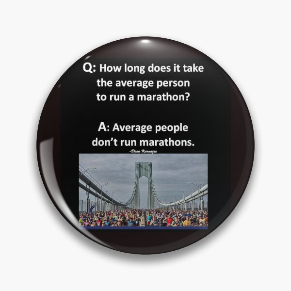 Item preview, How long does it take the average person to run a marathon? designed and sold by michael6076.