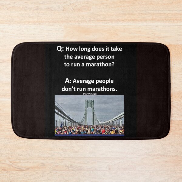 Item preview, How long does it take the average person to run a marathon? designed and sold by michael6076.