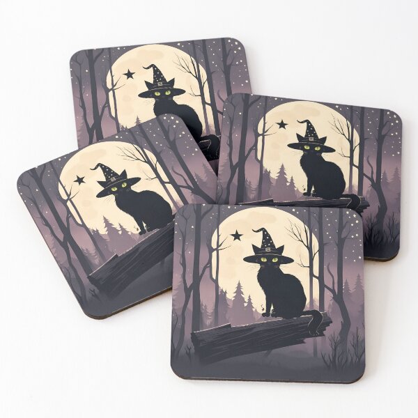Item preview, Witch Cat Mischief designed and sold by agabb87.