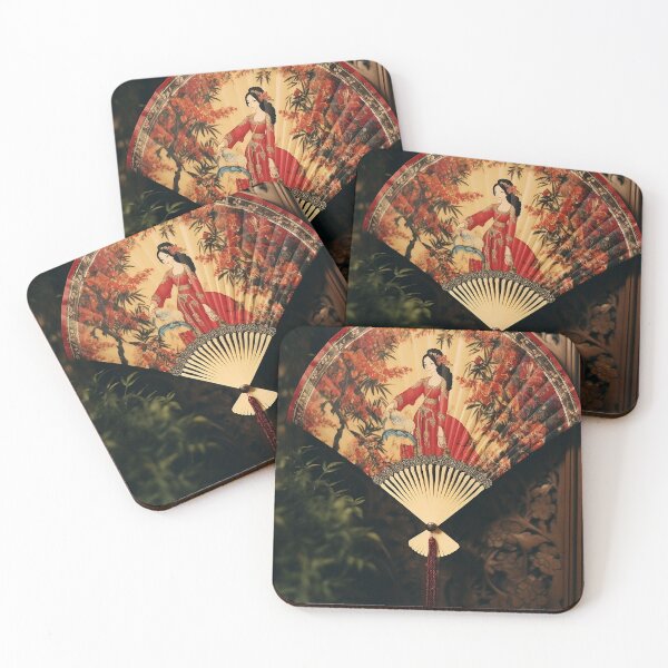 Item preview, Oriental Hand Fan designed and sold by DigitizedArt.