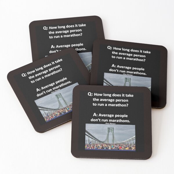 Item preview, How long does it take the average person to run a marathon? designed and sold by michael6076.