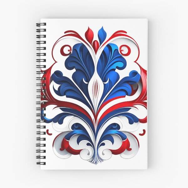 Item preview, Elegant Red, White & Blue Flourish designed and sold by BrandBespoke.