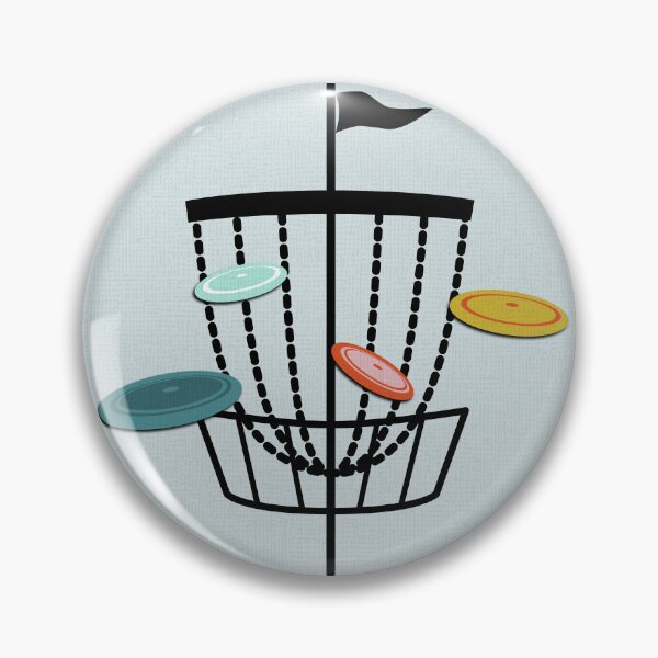 Item preview, Disc Golf Baskets - Black and White designed and sold by AmeeMax.