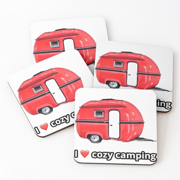 Item preview, I ❤️ cozy camping designed and sold by Tucker Buddies.