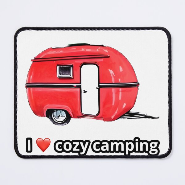 Item preview, I ❤️ cozy camping designed and sold by Tucker Buddies.