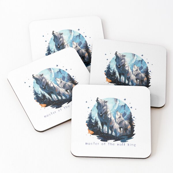 Item preview, Master of the Wolf King Blue - Gifts for Women, Gifts for Men designed and sold by WeekendSurprise.