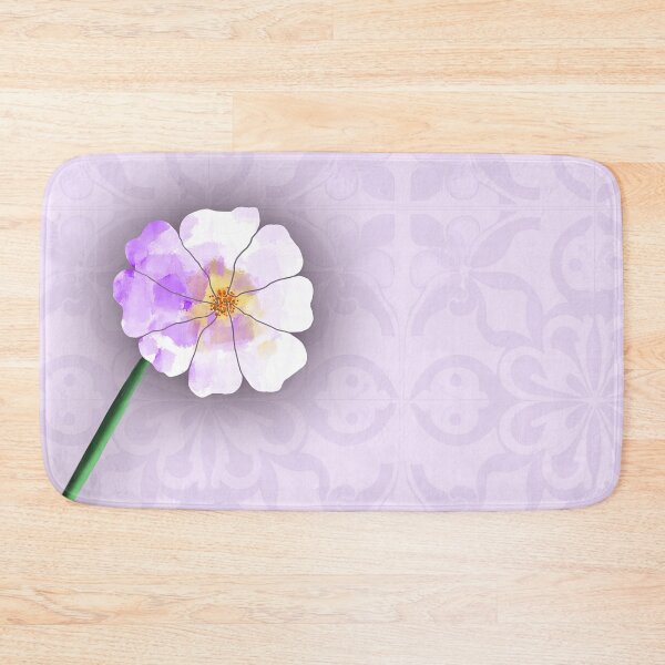 Item preview, Purple and White Flower designed and sold by designs-by-ann.