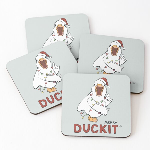 Item preview, Merry Duckit -  Festive Duck Christmas designed and sold by ViewerEqualsPhoton.
