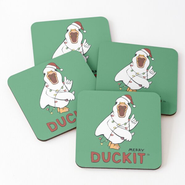 Item preview, Merry Duckit -  Festive Duck Christmas designed and sold by ViewerEqualsPhoton.