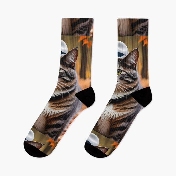 Item preview, Cat in a Hat - Modern Digital Art designed and sold by Ai-michiart.