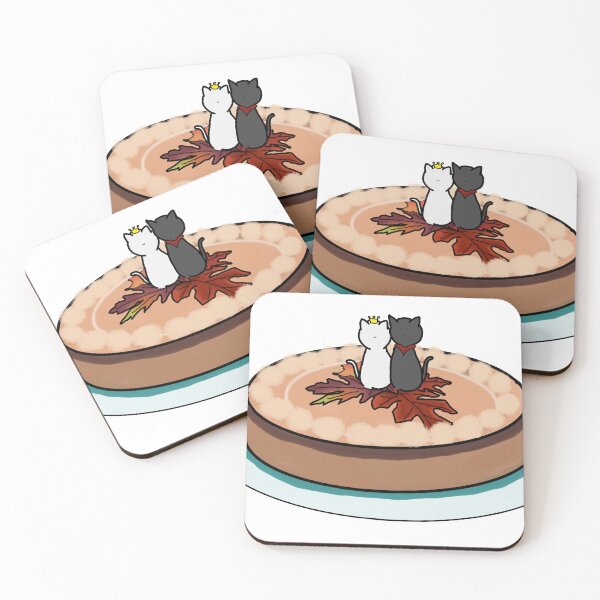 Item preview, Autumn Cake and Merthur Cats  designed and sold by QuinnOliver.