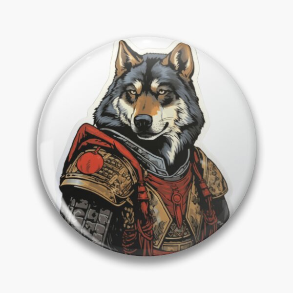 Item preview, Samurai Wolf designed and sold by AdvancedApe.