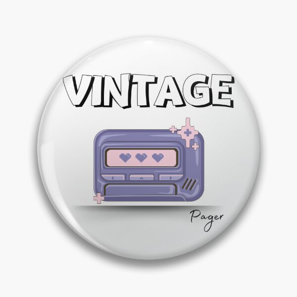 Item preview, Vintage Pager Design  designed and sold by JAMTEESHOP.