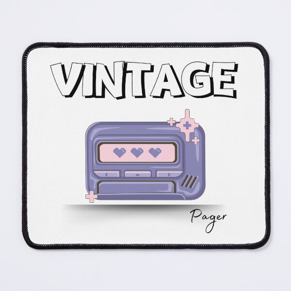 Item preview, Vintage Pager Design  designed and sold by JAMTEESHOP.