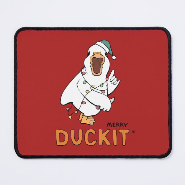 Item preview, Merry Duckit - Festive Duck Christmas designed and sold by ViewerEqualsPhoton.
