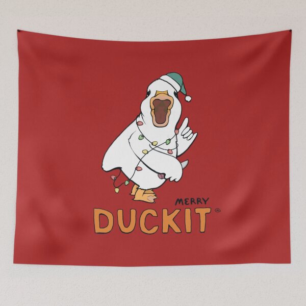 Item preview, Merry Duckit -  Festive Duck Christmas designed and sold by ViewerEqualsPhoton.