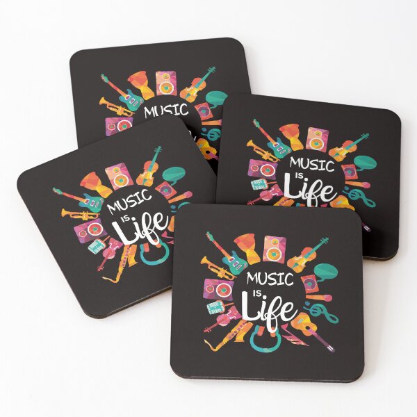 Item preview, Music is Life designed and sold by Studio29shirts.
