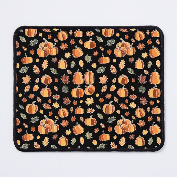 Item preview, Pumpkins and leafs pattern designed and sold by Ana Gorozpe.