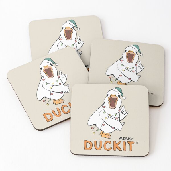 Item preview, Merry Duckit -  Festive Duck Christmas designed and sold by ViewerEqualsPhoton.
