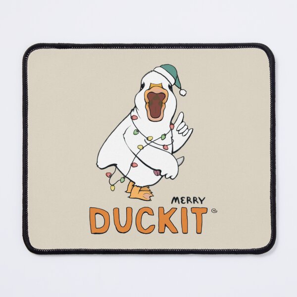 Item preview, Merry Duckit - Festive Duck Christmas designed and sold by ViewerEqualsPhoton.