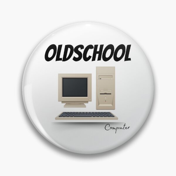 Artikelvorschau, Oldschool-Computerdesign entworfen und verkauft von JAMTEESHOP.