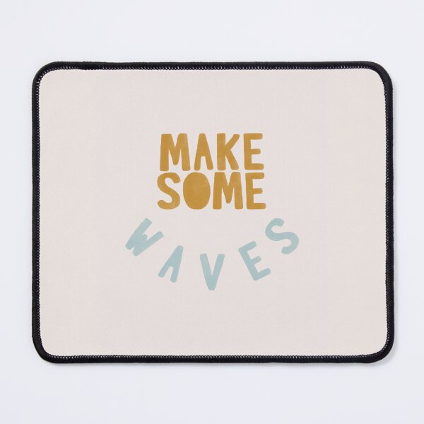 Item preview, Make Some Waves Typography Print designed and sold by Menina Lisboa.