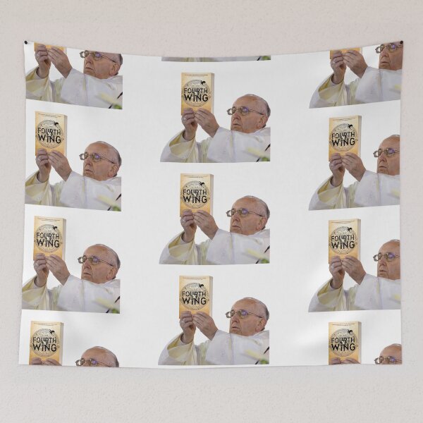 Item preview, Fourth Wing Pope Meme designed and sold by selmaal.