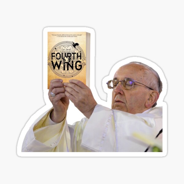 Cursed Furbies The Pope Furby Art Religious Humor Mini Sticker