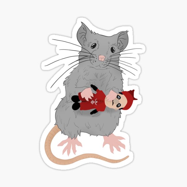 Item preview, Rat with Plushia designed and sold by CharlottesArtz.