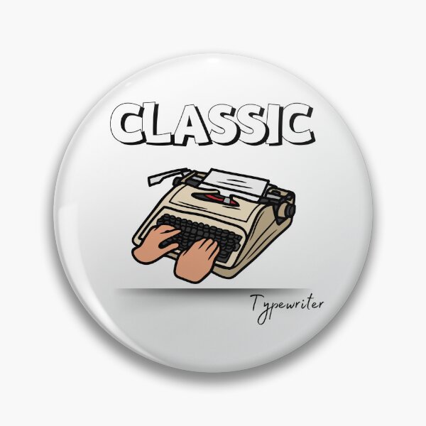 Item preview, Classic Typewriter Design  designed and sold by JAMTEESHOP.