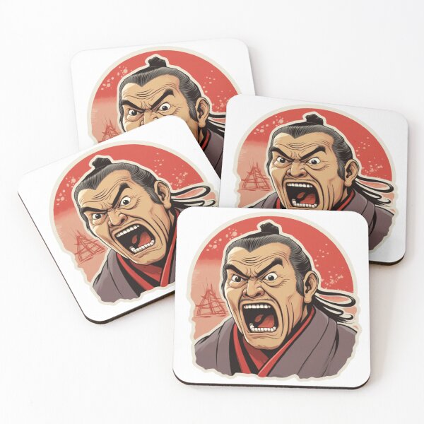 Item preview, Samurai Scream designed and sold by AdvancedApe.