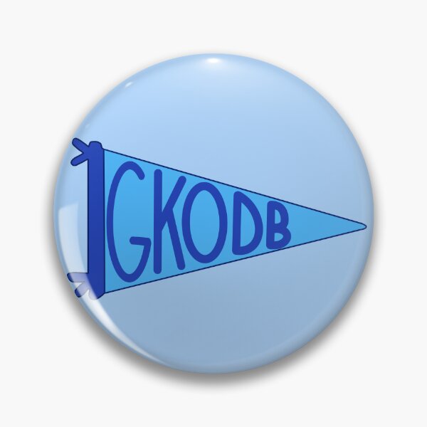 Item preview, G K O D B ! spirit pennant  designed and sold by abbywalk.