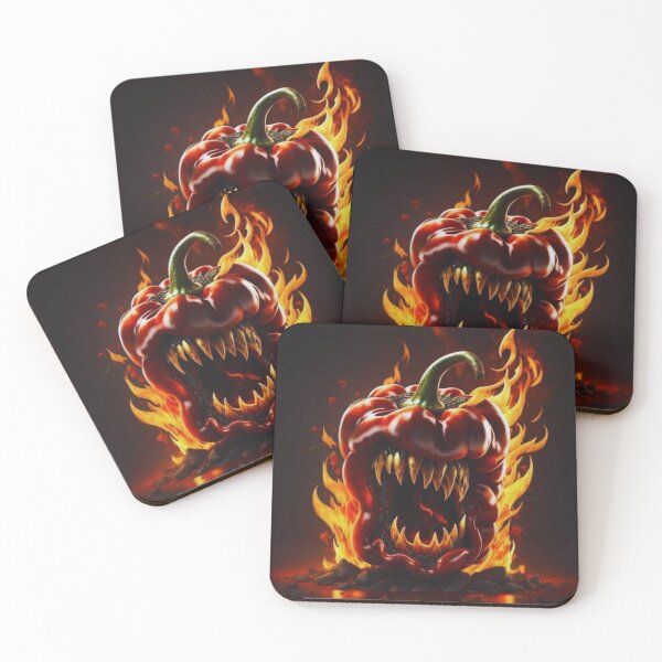 Item preview, Inferno Red Hot: Unleash The Hellfire Fiery Pepper! designed and sold by THEVOICE-AI.