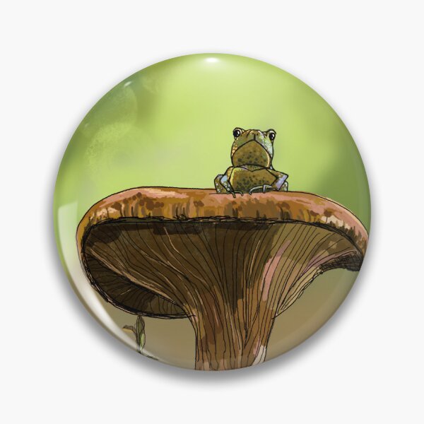 Item preview, Frog on Mushroom designed and sold by Chigurena.