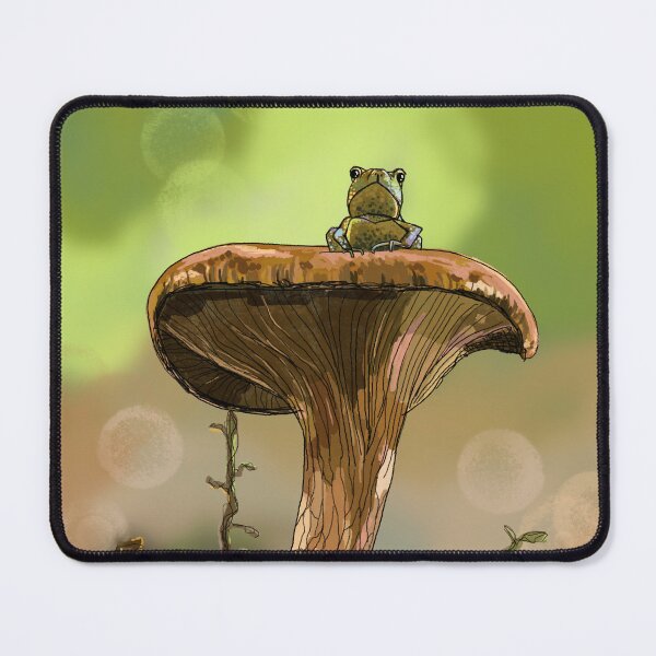 Item preview, Frog on Mushroom designed and sold by Chigurena.