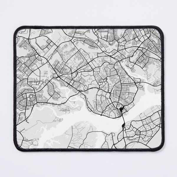 Item preview, Johor Bahru City Map of Malaysia - Light designed and sold by deMAP.