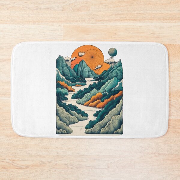 Item preview, painting of moutains designed and sold by Majkel & Majkel.