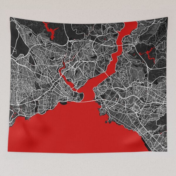 Item preview, Istanbul City Map of Turkey - Oriental designed and sold by deMAP.
