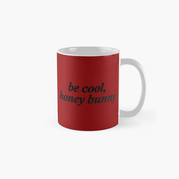 cita de ficción de pulp - be cool Taza clásica
