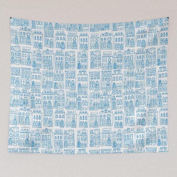 Item preview, Row Houses - Lafayette Square Park - St. Louis, Missouri designed and sold by Courtlandia.
