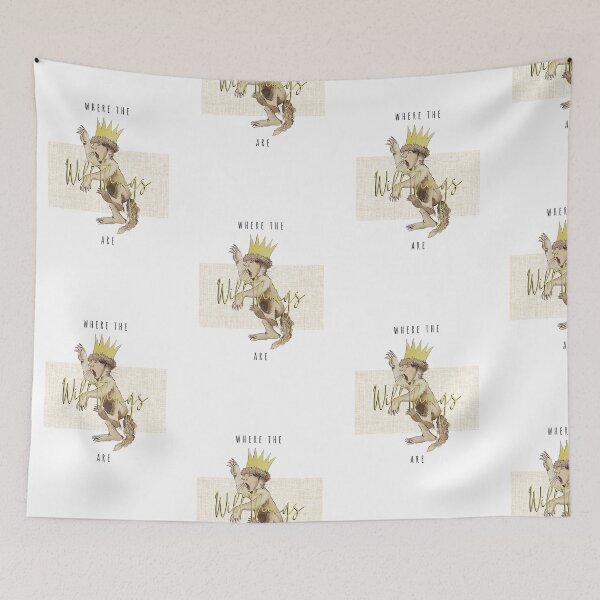 Item preview, (Minimal) Where the Wild Things Are - Max in Gold designed and sold by AYO TINK.