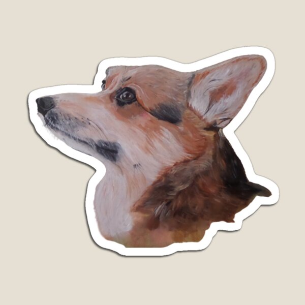 Aperçu de l'œuvre Corgi - Portrait du chien le plus mignon créée et vendue par Krusty.