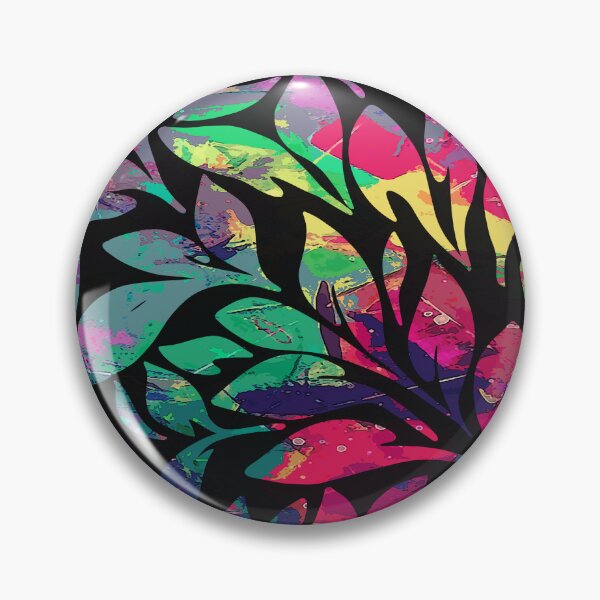 Item preview, Chromatic Foliage: Multicolored Leaf Pattern designed and sold by GAP90.