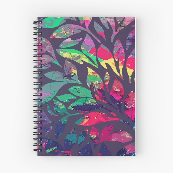 Item preview, Chromatic Foliage: Multicolored Leaf Pattern designed and sold by GAP90.