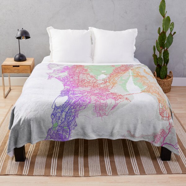 Item preview, Mumbai City Map of India - Colorful designed and sold by deMAP.