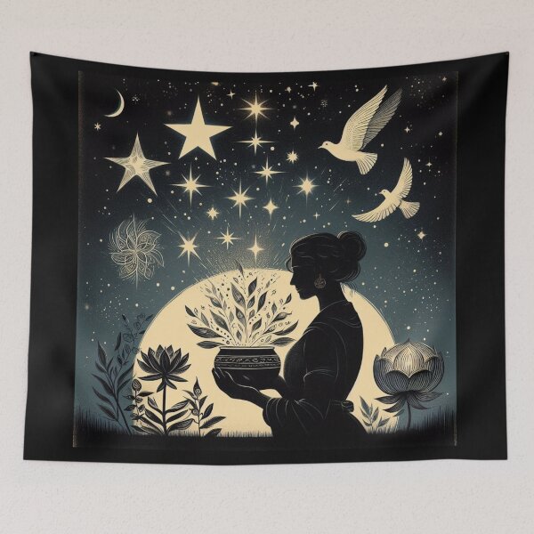 Item preview, "CelestialWish: Pot of Cosmic Dreams" designed and sold by AetherWyrms.