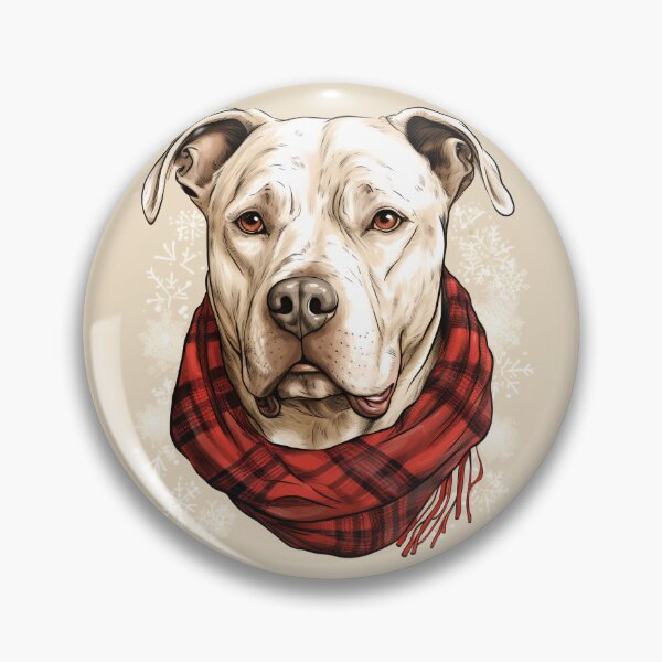 Aperçu de l'œuvre Dogo Argentino Christmas Plaid Watercolor créée et vendue par rafaeltto.