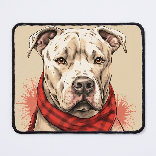 Item preview, Dogo Argentino Christmas Plaid Watercolor designed and sold by rafaeltto.