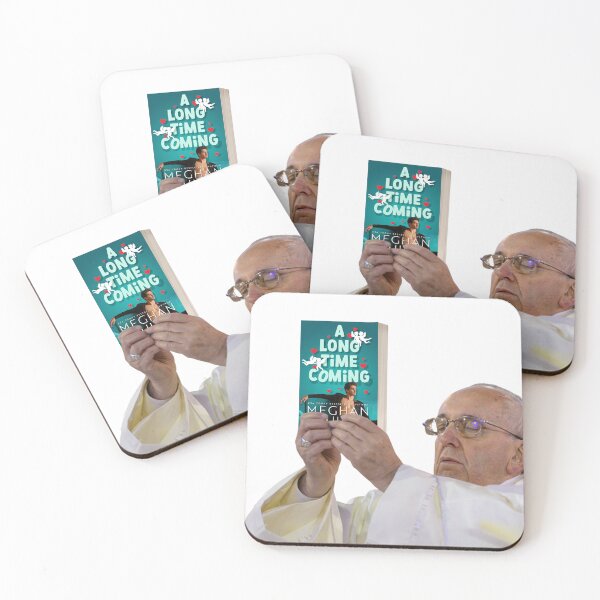 Item preview, A Long Time Coming Meghan Quinn Pope Meme designed and sold by selmaal.
